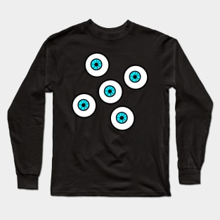 five beautiful eyes Long Sleeve T-Shirt